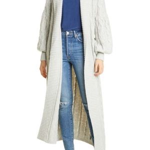 Ted Baker Long Cardigan Sweater Coat Duster